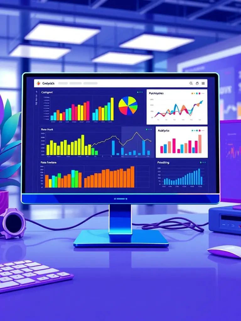 A visual representation of data-driven insights leading to informed decisions and impactful results.